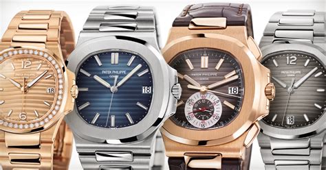 patek philippe nautilus collection.